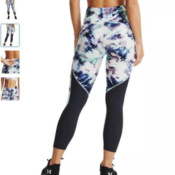 Women's Fly Fast HeatGear® Printed 7/8 Leggings - Picture 1 of 8